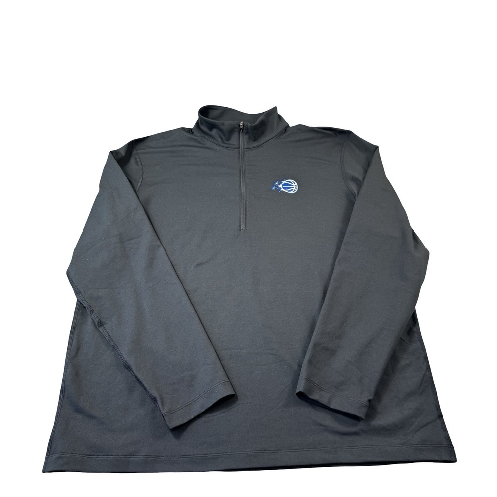 Lululemon Orlando Magic Team Issued Half Zip Jersey Black XL Pullover Sweatshirt